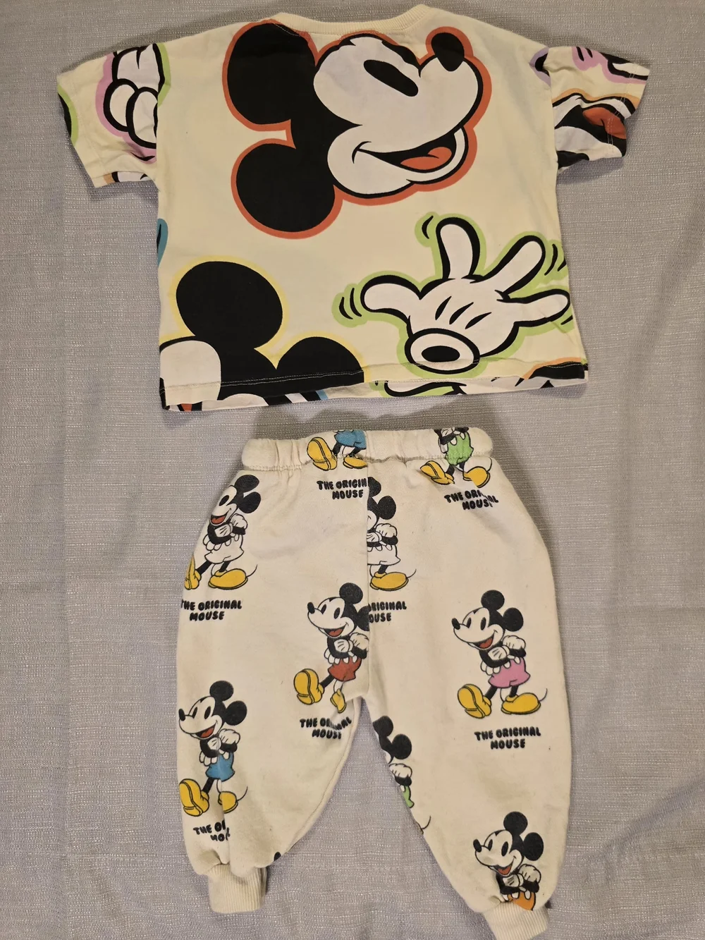 Zara Baby Disney Mickey Mouse 2 Piece Outfit Set 18-24M 92cm